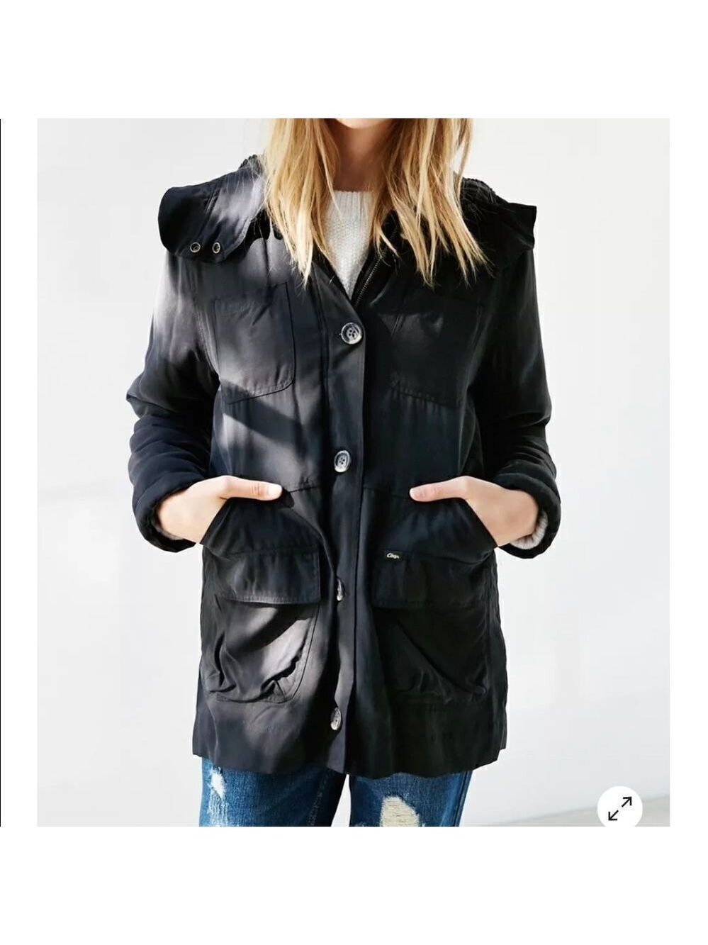 OBEY Fairfield Fleece Lined Parka Coat